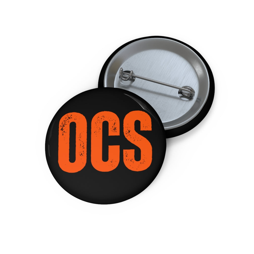 OCS - Custom Pin Buttons (Black)