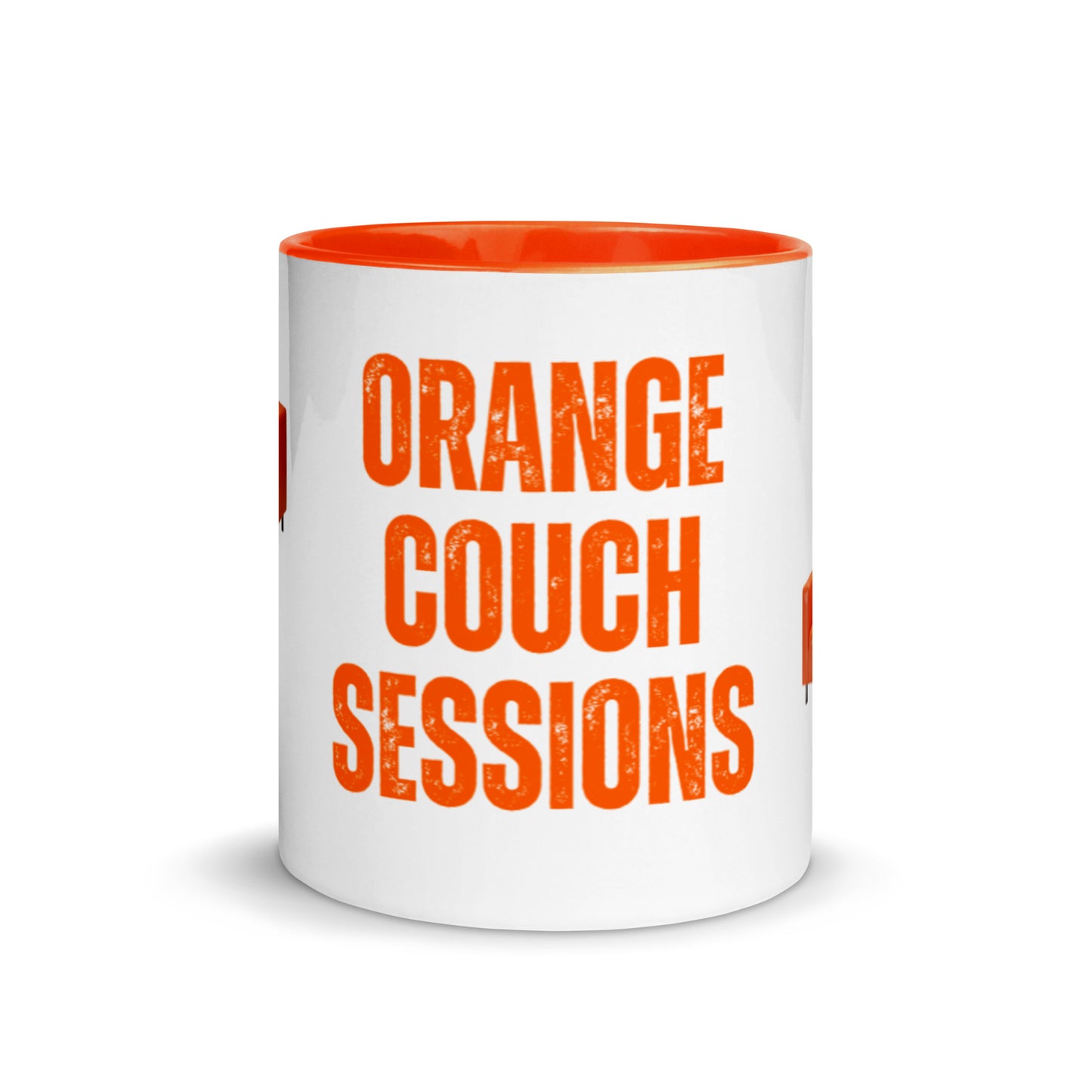 Orange Couch Sessions Mug (White)