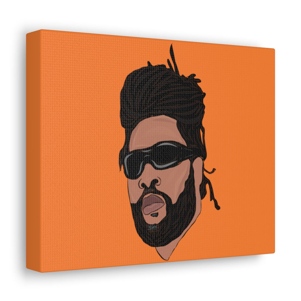 Jah-I Wrapped Canvas