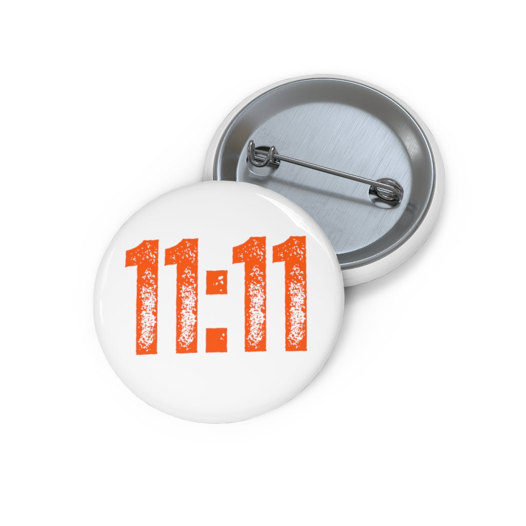 OCS 11:11 - Custom Pin Buttons (White)