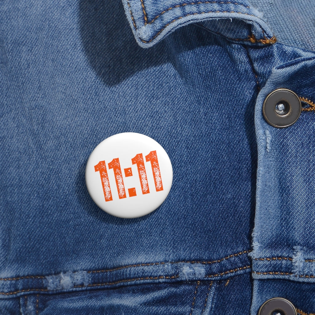 OCS 11:11 - Custom Pin Buttons (White)