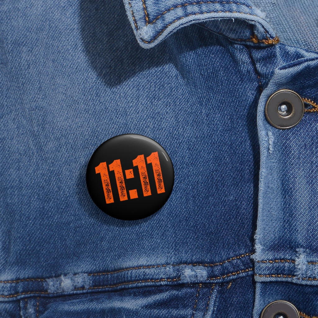 OCS 11:11 - Custom Pin Buttons (Black)