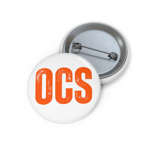 OCS  - Custom Pin Buttons (White)